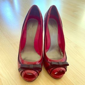 Paola Patent Leather Pumps
